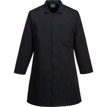 montérky PORTWEST Plášť 2202, potravinářský, pánský, jedna kapsa POR-2202NVR4XL Navy 4XL