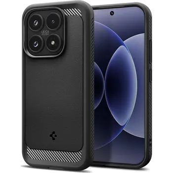 Pouzdro na mobilní telefon SPIGEN RUGGED ARMOR XIAOMI 17 MATTE BLACK