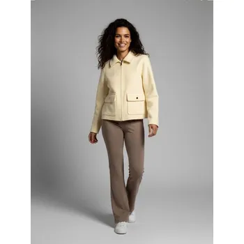 Dámský kabát Sinsay - Krátká shacket bunda - žlutá - 363HC-10X - 363HC-10X-M