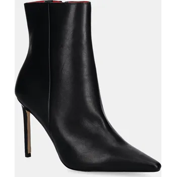 Dámské kozačky Kožené kotníkové boty Aldo GUAVABERRY 14116148.GUAVABERRY černá 99X, EUR 41