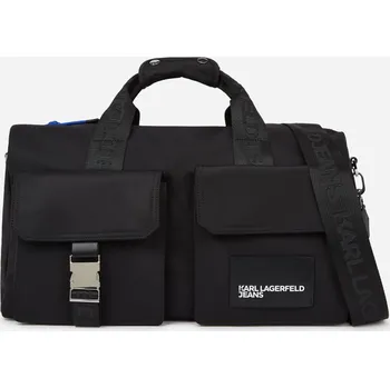 Módní doplněk TAŠKA KARL LAGERFELD JEANS KLJ UTILITY NYLON TRAVEL BAG BLACK
