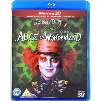 Alicja w Krainie Czarów – 3D Blu-ray disk