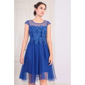 Dámské šaty TopMode Společenské krajkové šaty s tylovou sukní 1083595