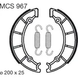 Brzdové čelisti LUCAS MCS 967