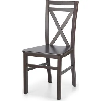 Jídelní židle Židle Dariusz 2 - Halmar Tmavý dub / ořech 45x90 cm