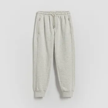 Reserved - Bavlněné kalhoty joggers - béžová - 399HK-08M - 399HK-08M-152