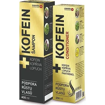 Kosmetická sada Cemio Kofein šampon + conditioner