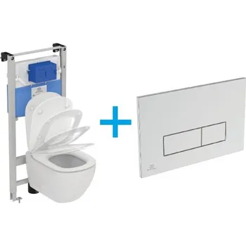 WC sada Ideal Standard Tesi Aquablade WC set s instalačním systémem ProSys
