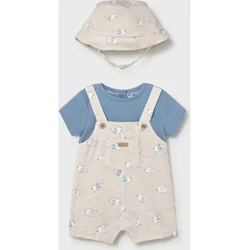 Kojenecký overall Dětské rampery Mayoral Newborn 1607.1D.Newborn.PPY2 béžová 02X, vel. 65