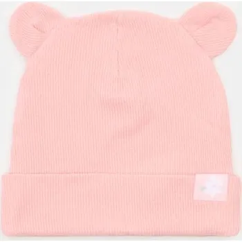 Čepice Sinsay - Čepice z&nbsp;žebrovaného úpletu - pastelová růžová - 8193C-03X - 8193C-03X-X69