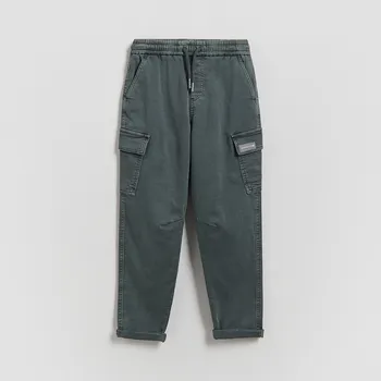 Chlapecké kalhoty Reserved - Elastické kalhoty - ocelově modrá - 434HK-95X - 434HK-95X-158