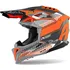 Helma na motorku Airoh Aviator 3 Wave 2022 Orange/Chrome