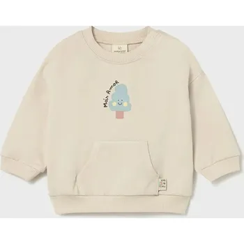 Kojenecká mikina Mayoral Newborn 1487.2A.Newborn.PPY2 béžová 80X, vel. 80