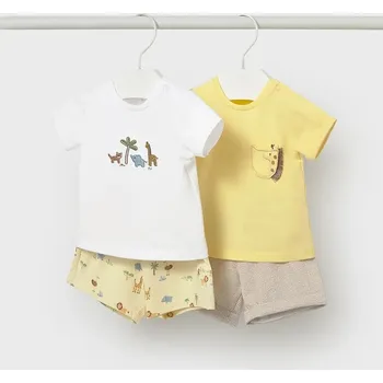 Kojenecký overall Kojenecká sada Mayoral Newborn 2-pack 1652.1E.Newborn.PPY2 žlutá 11X, vel. 60