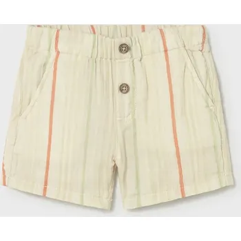 Dětské bavlněné šortky Mayoral 1216.3C.Baby.PPY2 béžová 12X, vel. 92