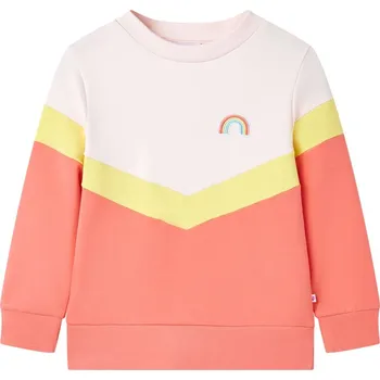 Chlapecké oblečení Dětská mikina bledě růžová 104 - 8721012006515