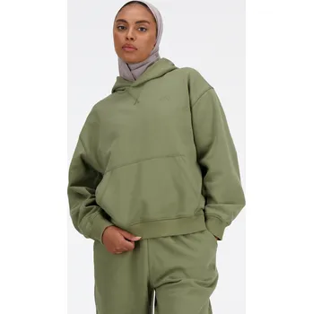 Dámská mikina Dámská mikina New Balance WT41537DEK – zelené