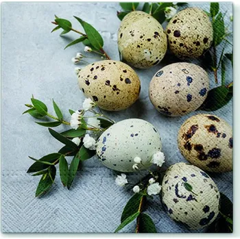 Papírový kapesník Paw Ubrousky PAW Dekor L (20ks) Natural Egg 615710