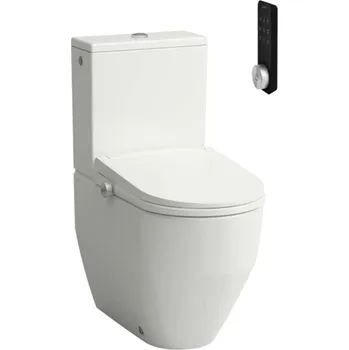 Klozet Laufen Cleanet Pro - Elektronický bidet s keramikou, vario odpad, Rimless, SoftClose, bílá H602890000S002