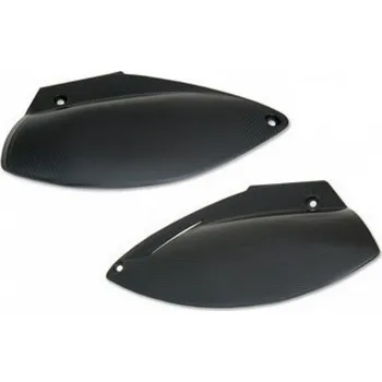 UFO boční tabulky na startovací číslo KTM 640 LC 4 SM, SMC 04-07 barva černá (UFO boční tabulky na startovací číslo KTM 640 LC 4 SM, SMC 04-07 barva černá)