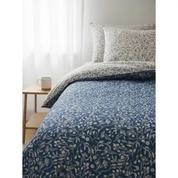 Povlečení Sinsay - Obojstranná sada vzorovaného povlečení - indigo - 109GU-57X - 109GU-57X-ONE