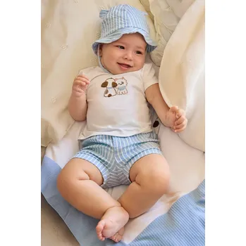 Kojenecká sada Mayoral Newborn 1276.1C.Newborn.PPY2 modrá 55X, vel. 80