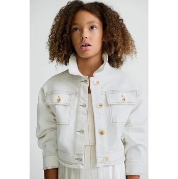 Dětská bunda Mayoral 6407.8F.Junior.PPY2 bílá 00X, vel. 140