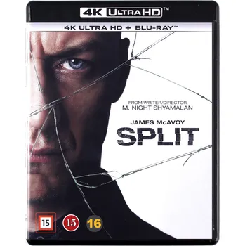 Split Blu-ray disk