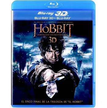 Blu-ray film The Hobbit: The Battle of the Five Armies Blu-ray disk