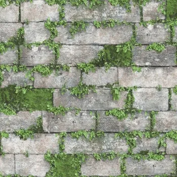 Tapeta Tapeta na zeď Ugepa Cihla s mechem 53 cm x 10 m