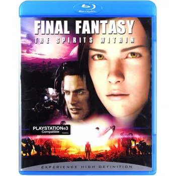 Blu-ray film Final Fantasy The Spirits Within Blu-ray disk