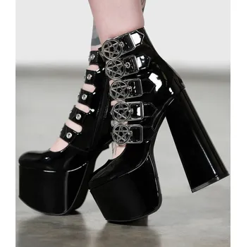 Dámské lodičky boty na podpatku dámské - Panic Platform - KILLSTAR - KSRA008355 - 41