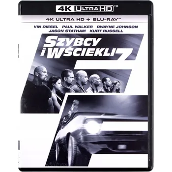 Szybcy i wściekli 7 4K Blu-ray disk
