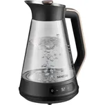 Sencor SWK 1595BK Skleněná rychlovarná konvice s regulací teploty