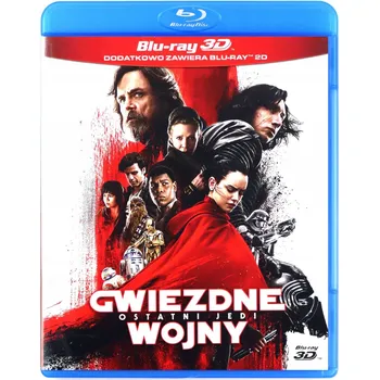 Blu-ray film Gwiezdne wojny: Ostatni Jedi Blu-ray 3D disk