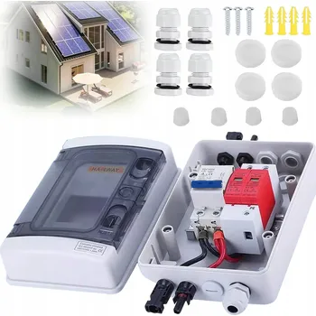 Kompletní rozvaděč pro fotovoltaiku, DC napájení 1000V, 1 string +