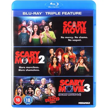 Blu-ray film Scary Movie Trilogy Blu-ray Blu-ray trilogie Scary Movie