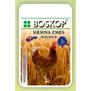 BOSKOP Kompletní krmná směs pro užitkové nosnice HYD 10, granule 25 kg