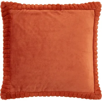 Dekorativní polštářek Dekorační polštář z mikroplyše 55x55 cm Velvet and Faux Fur – Catherine Lansfield ID_1801009