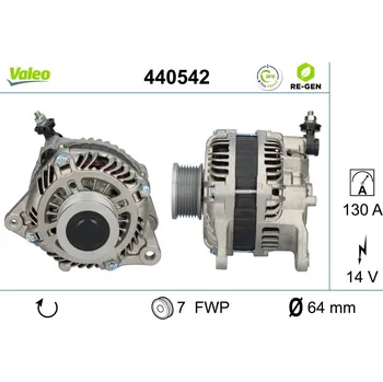 Alternátor Generátor VALEO 440542