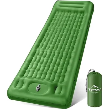 Karimatka Samonafukovací karimatka Tonfarb zelená