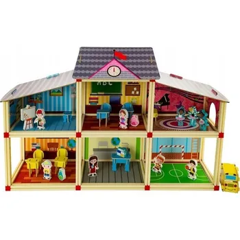Domeček pro panenku Škola - domeček pro panenky EUROBABY HRAČKY