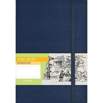 Blok Notes Antra A5 hladký Romantismus tmavě modrý