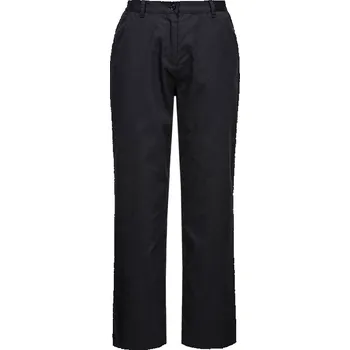 PORTWEST Kalhoty kuchařské Rachel C071, do pasu, dámské POR-C071BKRM M Černá