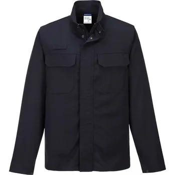 pracovní bunda PORTWEST Bunda FR65, proti roztavenému kovu POR-FR65NARXXXL 3XL Navy