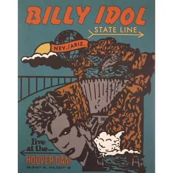 Blu-ray film State Line Live At The Hoover Dam Billy Idol BLU-RAY