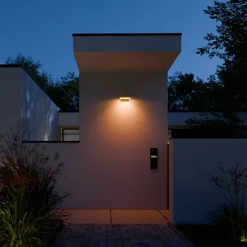 Lampička STEINEL LED senzorové venkovní nástěnné svítidlo L 800 SC, antracit IP44 antracitová LED 7,7 W celkem - Doprava zdarma