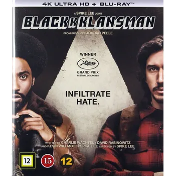 BlacKkKlansman (Czarne bractwo) Blu-ray disk