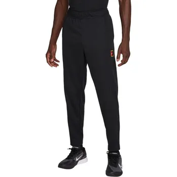 Pánské tenisové tepláky Nike Court Heritage Černý (M)