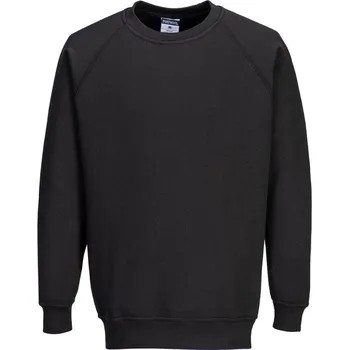 pracovní mikina PORTWEST Mikina Roma B300 POR-B300BKR4XL Černá 4XL